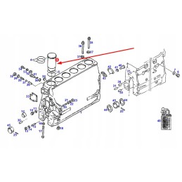 F946201310240 cilindro įdėklas