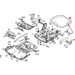 F350810330280 vairuotojo sėdynė