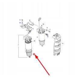 F339202060250 kuro pirminio filtro separatorius