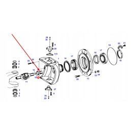 F198300020450 varančiojo veleno slankioji įvorė