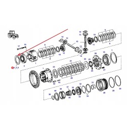 F198300020211 diferencialo blokavimo poveržlė 0 10