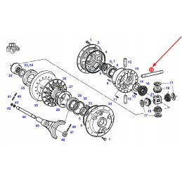 F180100010201 diferencialo kaištis