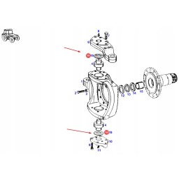 F178302020316 ašies mazgo atstumas 2 85 mm