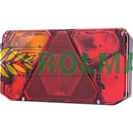 Kombinuotas galinis žibintas 242x134mm 12 24v kairysis l gopa
