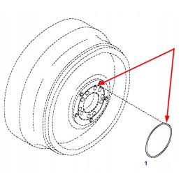 F119200310200 smagračio žiedas 110 x 2