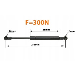 Durų amortizatorius massey ferguson 3060 3385316m91