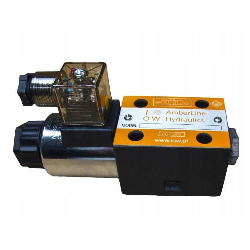 Hidraulinis solenoidinis vožtuvas cetop al 6 02 e 24v