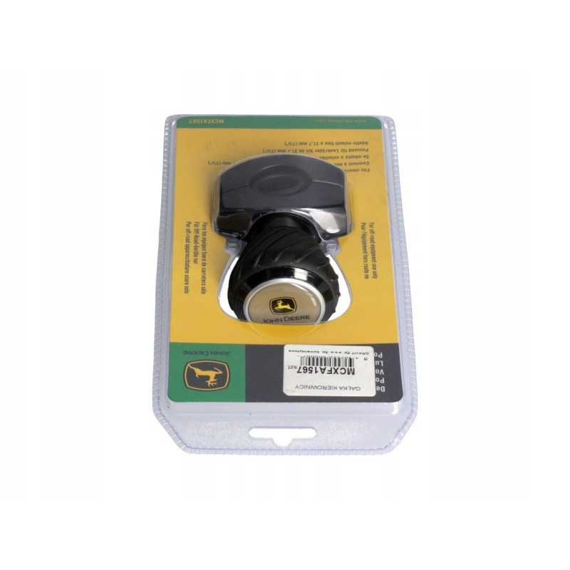 John deere mcxfa1567 vairo rankenėlė yra patogi