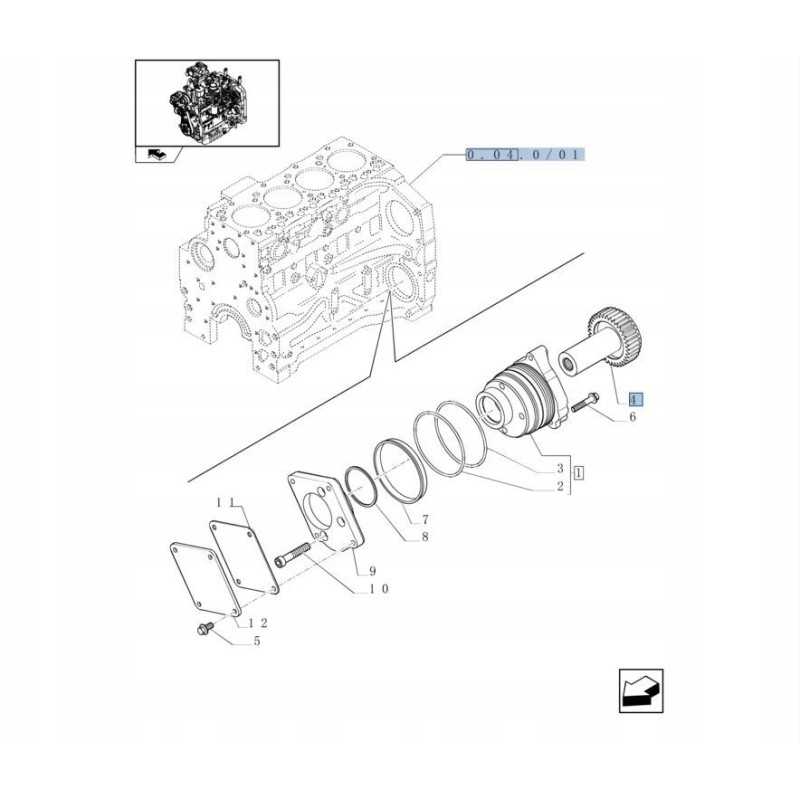 Hidraulinio siurblio velenas New Holland 504078463 cn