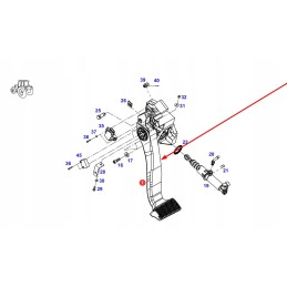 E718100100030 sankabos pedalas