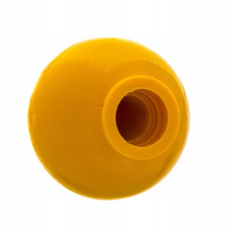 Didelė užsukama rankenėlė M8 40mm geltonos spalvos mašinos traktorius