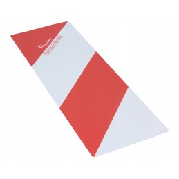Šviesą atspindinti plieninė įspėjimo lenta 423x141mm