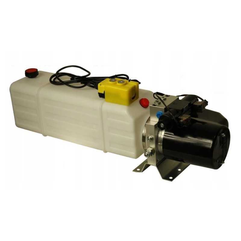 Hidraulinio agregato siurblio maitinimas 12v 5 6l 2kw