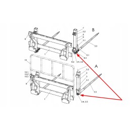 2479070 šakės tvirtinimo įvorė