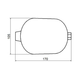 Amortizatorius hidraulinis akumuliatorius 2x 0 5l 24v