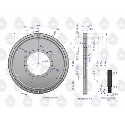 Sankabos dangtis ursus c 360 c 330 46411220u