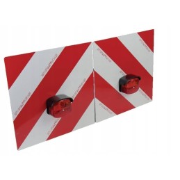 Įspėjimo lenta 423x423 su kombinuota lempa R11