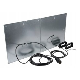 Įspėjimo lenta 423x423 su kombinuota lempa R11