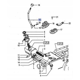 New Holland Case CNH 5095600 svirtis