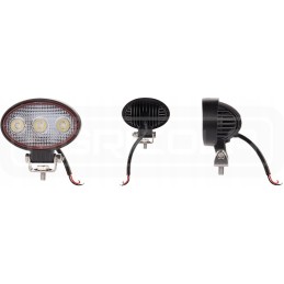 Dvi darbo lempos 3xLED 660lm 7 1w pajungimas