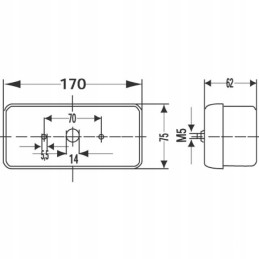 Galinis dešinysis kombinuotas žibintas al24545 3145943r91 jos