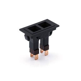 Dvigubas indikatorius, 2 lemputės 12v 24v