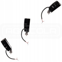 Dvi 9xLED darbo lempos 1430 lm 24w pajungimas