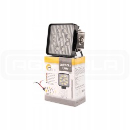 Dvi 9xLED darbo lempos 1430 lm 24w pajungimas