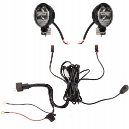 Dvi darbo lempos 4xLED 700 lm 14w pajungimas