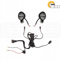 Dvi darbo lempos 4xLED 700 lm 14w pajungimas