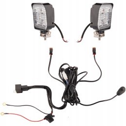 Dvi darbo lempos 5xLED 630 lm 12w pajungimas