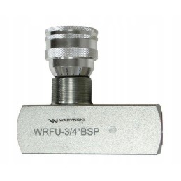 Atbulinio srauto ir grąžinimo vožtuvas 3 4 Warynski BSP