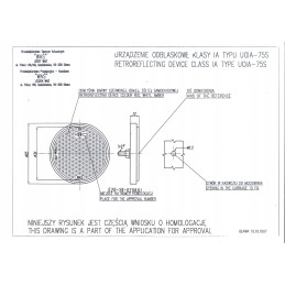 Baltas šviesą atspindintis varžtas