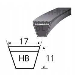 Baltas trapecinis diržas hb1400 b1400 b 1400 stomil sanok