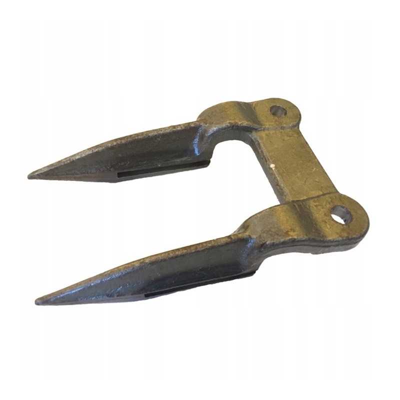 Kaltuotas dvigubas durtuvas be stumbro stiebo nuo 058