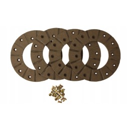 Case ih stabdžių antdėklų komplektas 3134496r91