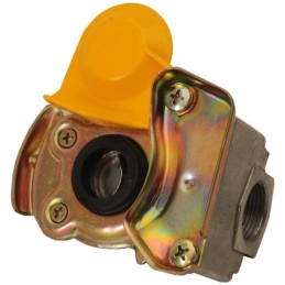 Pneumatinė jungtis m22x1 5, geltona, kieta