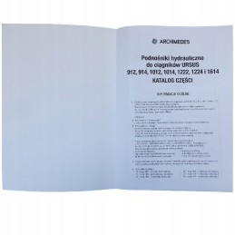 Hidraulinių keltuvų dalių katalogas 912 914