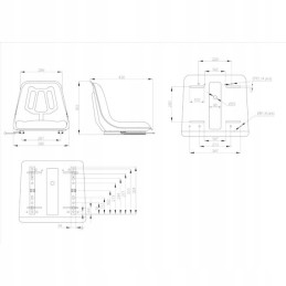 Sėdynė autokrautuvui