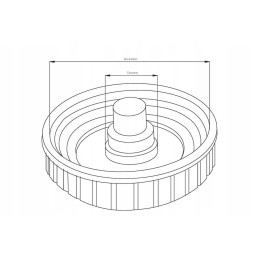 5139618n degalų bako dangtelis