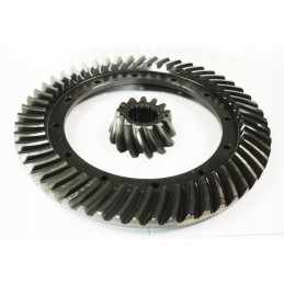 Diskinis ratas su zetorine pavara ir sraigtiniais dantimis