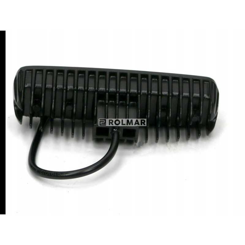 Stačiakampė darbo lempa mini 18w 6 LED glanz