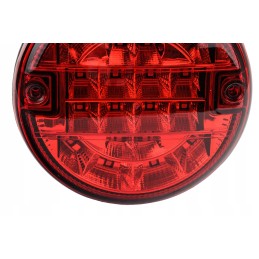 LED galinis rūko žibintas 12v 24v ursus jcb