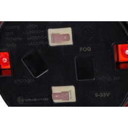 LED galinis rūko žibintas 12v 24v ursus jcb