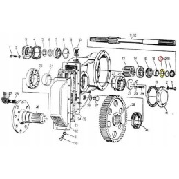 Galinės pavaros alyvos flinger c 330 50013761
