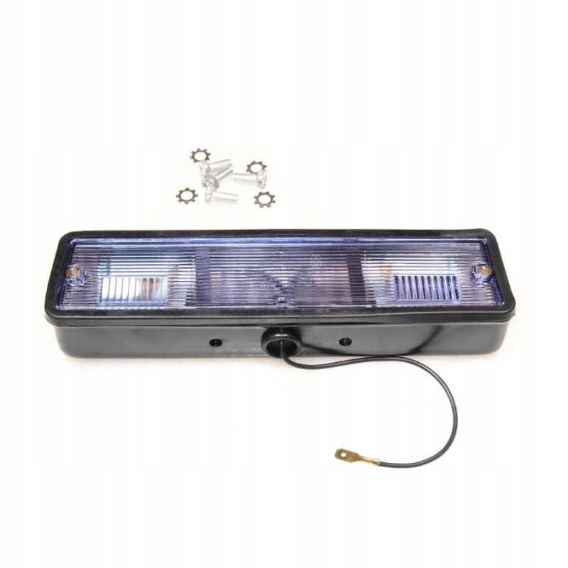 Čekiškas Zetor metalinis valstybinio numerio žibintas