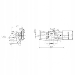 Sauermann automatinis kablys 711125111