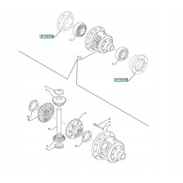 Diferencialas New Holland TD