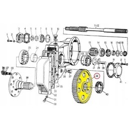 Didelis galutinis varantis krumpliaratis C 330 originalus Ursus 50