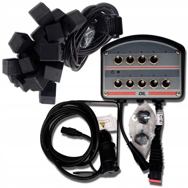 Cetop 9 valdymo pultas, hidraulinio skirstytuvo diržai